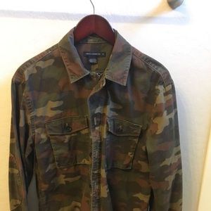 French Connection camouflage shirt/jacket